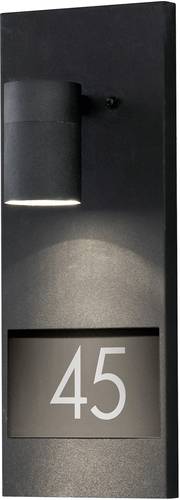 Konstsmide Modena 7655-750 Hausnummernleuchte Halogen GU10 35W Schwarz von Konstsmide