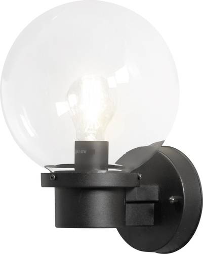 Konstsmide Nemi Twighlight 7322-750 Außenwandleuchte Energiesparlampe, LED E27 60W Schwarz von Konstsmide