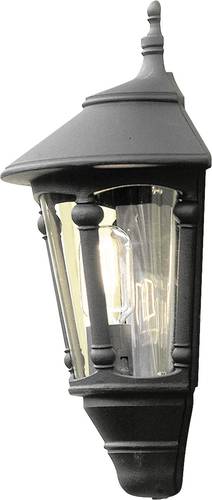Konstsmide Virgo 569-750 Außenwandleuchte Energiesparlampe, LED E27 60W Schwarz von Konstsmide
