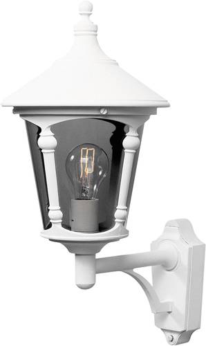 Konstsmide Virgo Up 571-250 Außenwandleuchte Energiesparlampe, LED E27 100W Weiß von Konstsmide