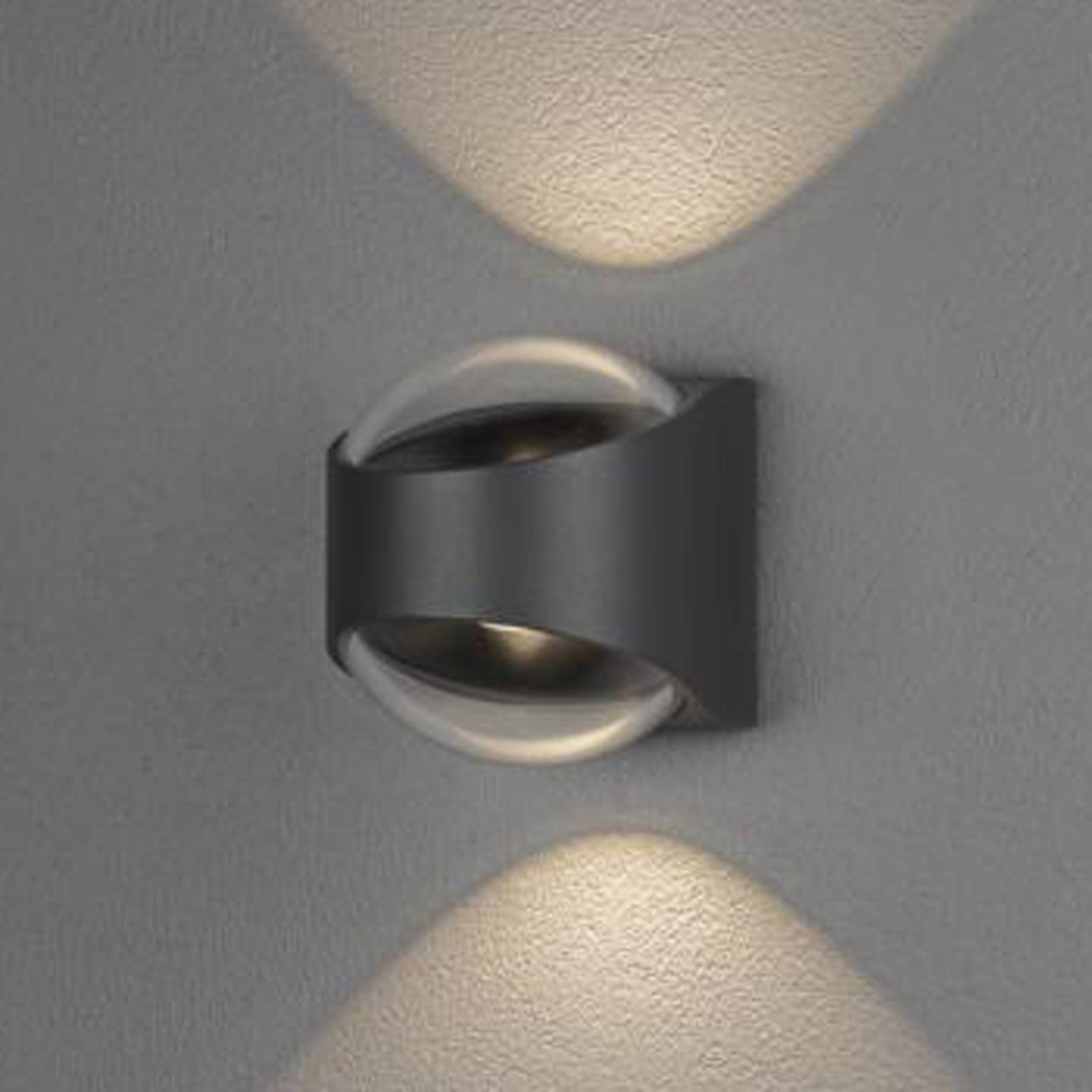 LED-Außenwandlampe Bitonto 2-flammig anthrazit LED-Außenwandlampe Bitonto 2-flammig anthrazit von Konstsmide