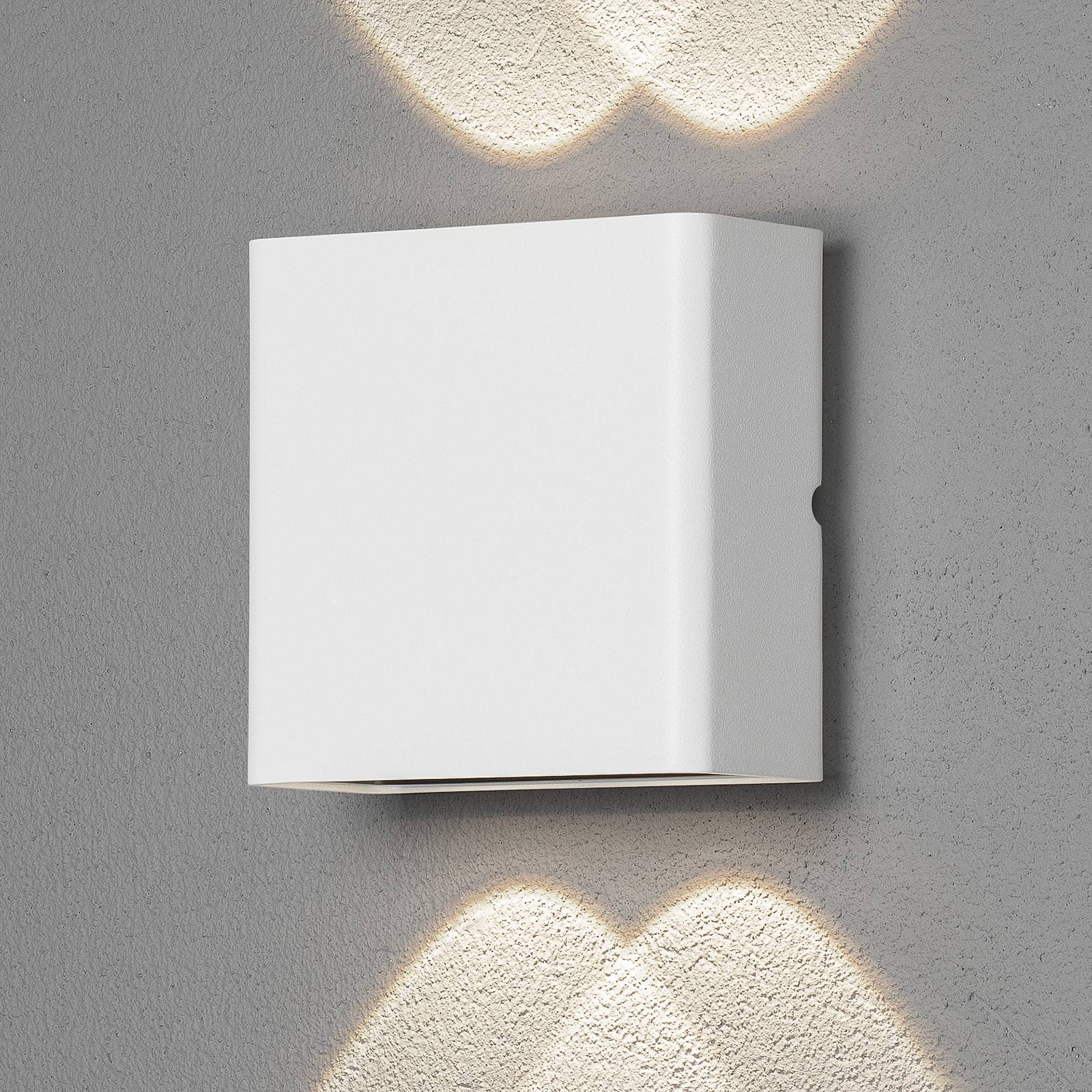 LED-Außenwandleuchte Chieri, 4-flammig, weiß LED-Außenwandleuchte Chieri, 4-flammig, weiß von Konstsmide