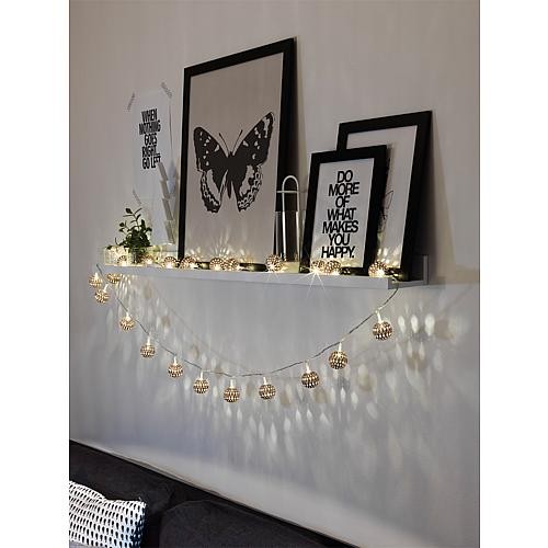 LED-Dekokette bronzefarbene Metallbälle 3156-603 24 flg. warmweiß 3156-603 LED-Dekokette bronzefarbene Metallbälle 3156-603 24 flg. warmweiß 3156-603 von Konstsmide