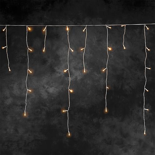 LED Eisregen-Lichtervorhang außen 96 flg. weißes Kabel 2743-802 LED Eisregen-Lichtervorhang außen 96 flg. weißes Kabel 2743-802 von Konstsmide