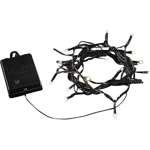 LED Lichterkett.schw. 80 ww LED 3728-100 Timer, batteriebetrieben von Konstsmide