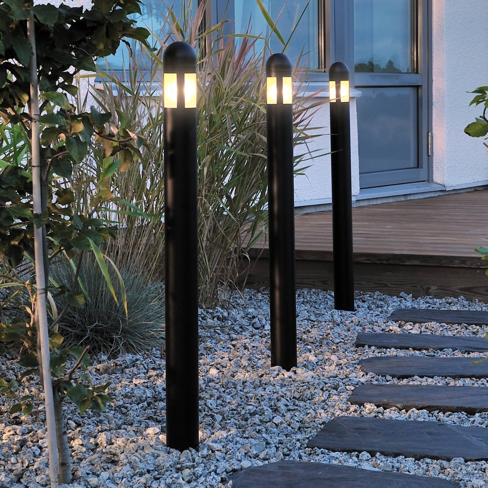 Vielseitiges 3er-Set LED-Wegeleuchten Amalfi Vielseitiges 3er-Set LED-Wegeleuchten Amalfi von Konstsmide