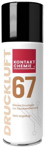 Kontakt Chemie 33163-AB DUST OFF 67 Druckgasspray nicht brennbar 200ml Kontakt Chemie 33163-AB DUST OFF 67 Druckgasspray nicht brennbar 200ml von Kontakt Chemie