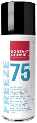 Kontakt Chemie FREEZE 75 33168-AA Kältespray nicht brennbar 200ml Kontakt Chemie FREEZE 75 33168-AA Kältespray nicht brennbar 200ml von Kontakt Chemie