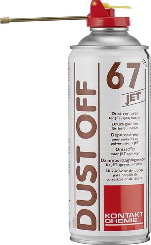 Kontakt Chemie 32692-AA DUST OFF 67 JET Präzisionsreiniger inkl. Sprühkopf 300ml von Kontakt Chemie