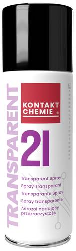 Kontakt Chemie 79509-AA Transparent 21 Pausklar-Spray 200ml von Kontakt Chemie