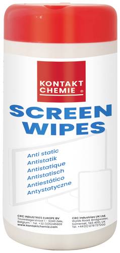 Kontakt Chemie Bildschirmreinigungstücher SCREEN WIPES 31980-AA 100St. von Kontakt Chemie