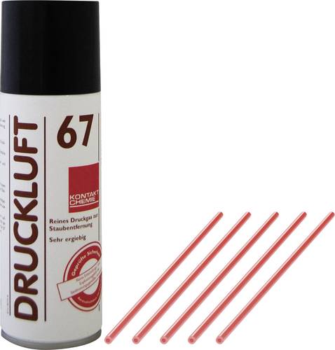 Kontakt Chemie DRUCKLUFT 67 Druckluftspray nicht brennbar, inkl. 5 Sprühröhrchen 100ml Kontakt Chemie DRUCKLUFT 67 Druckluftspray nicht brennbar, inkl. 5 Sprühröhrchen 100ml von Kontakt Chemie