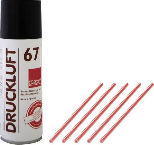 Kontakt Chemie DRUCKLUFT 67 Druckluftspray nicht brennbar, inkl. 5 Sprühröhrchen 400ml Kontakt Chemie DRUCKLUFT 67 Druckluftspray nicht brennbar, inkl. 5 Sprühröhrchen 400ml von Kontakt Chemie