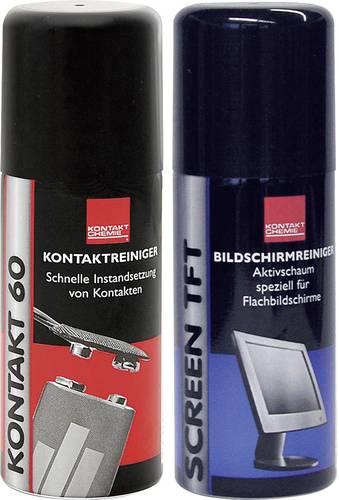 Kontakt Chemie KONTAKT 60 70004-AB + 80715-AI Kontaktreiniger inkl. TFT-Reiniger 100ml 1 Set von Kontakt Chemie