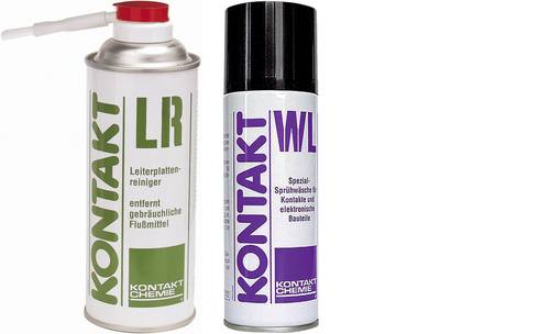 Kontakt Chemie KONTAKT LR / KONTAKT WL Leiterplattenreiniger 1 Set Kontakt Chemie KONTAKT LR / KONTAKT WL Leiterplattenreiniger 1 Set von Kontakt Chemie