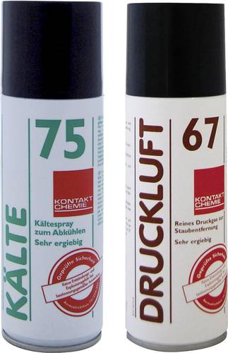 Kontakt Chemie Kältespray inkl. Druckluftspray 200 ml, nicht brennbar 1 Set von Kontakt Chemie