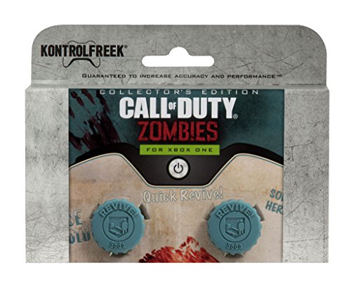 KontrolFreek Call of Duty Revive! für Xbox One Controller | Performance Thumbsticks | 2 x Mittel Konkav | Türkis von KontrolFreek