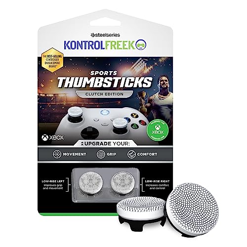 KontrolFreek Clutch für Xbox One und Xbox Series X Controller | Performance Thumbsticks | 2 Low-Rise Concave | Schwarz & Weiß KontrolFreek Clutch für Xbox One und Xbox Series X Controller | Performance Thumbsticks | 2 Low-Rise Concave | Schwarz & Weiß von KontrolFreek