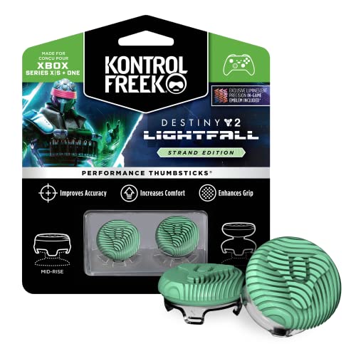 KontrolFreek Destiny 2: Lightfall Performance Thumbsticks für Xbox One (XB1) und Xbox Series X (XBX) | 1 High-Rise, 1 Mid-Rise von KontrolFreek