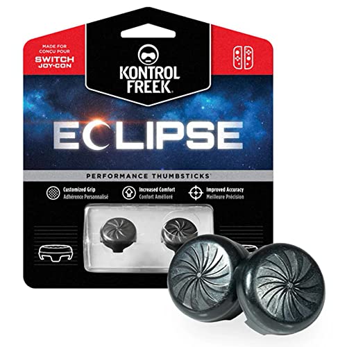 KontrolFreek Eclipse für Nintendo Switch Joy-Con und Switch Lite | 2 Performance Thumbsticks | 2 Low-Rise Convex | Schwarz KontrolFreek Eclipse für Nintendo Switch Joy-Con und Switch Lite | 2 Performance Thumbsticks | 2 Low-Rise Convex | Schwarz von KontrolFreek
