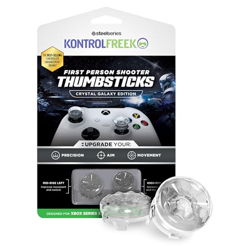 KontrolFreek FPS Freek Galaxy Crystal für Xbox One und Xbox Series X Controller | Performance Thumbsticks | 1 High-Rise, 1 Mid-Rise | Crystal KontrolFreek FPS Freek Galaxy Crystal für Xbox One und Xbox Series X Controller | Performance Thumbsticks | 1 High-Rise, 1 Mid-Rise | Crystal von KontrolFreek