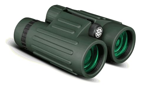 KONUS | Emperor 10x42 Grünes wasserdichtes Fernglas mit Phasenkorrektur, Ergonomisches Design, 10x42 Zoom von Konus