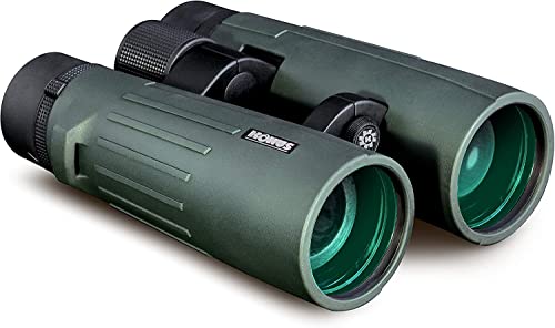 KONUS | KONUSREX 12x50 Open Bridge Grünes Fernglas mit Silver-Treatment-Optik, superleicht, mit 12x50 Zoom von Konus