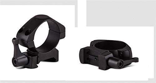 KONUS | STEEL-QR 30 mm -LOW Hochwertiges Stahl-Objektiv-Montagering-Set von Konus