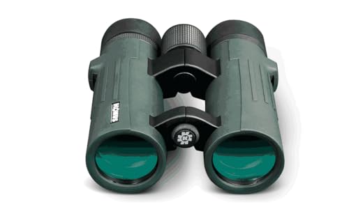Konus | KONUSREX 10x42 Open Bridge Grünes Fernglas mit Silber-Optik, superleicht, mit 10x42 Zoom von Konus