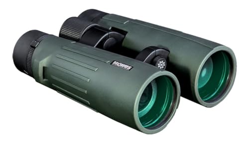 Konus | KONUSREX 10x50 Open Bridge Grünes Fernglas mit Silber-Optik, superleicht, mit 10x50 Zoom von Konus