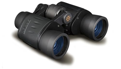 KONUS | KONUSVUE 7x50 Zoom Klassisches Fernglas Gummiert Schwarz, Zentralfokussierung von Konus