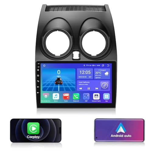KooDux Android 12 Carplay Autoradio für Qashqai 2006-2013, 9 Zoll QLED-Touchscreen 4+32GB mit Carplay Android Auto 4G LTE Wetteranzeige SWC RSD DSP Bluetooth KooDux Android 12 Carplay Autoradio für Qashqai 2006-2013, 9 Zoll QLED-Touchscreen 4+32GB mit Carplay Android Auto 4G LTE Wetteranzeige SWC RSD DSP Bluetooth von KooDux