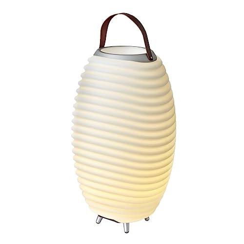 Kooduu Synergy 65 Tragbare Lautsprecherlampe mit Weinkühler - Dimmbares LED-Licht, drahtloser Bluetooth-Lautsprecher und Weinflaschenhalter - Innen- und Außendekoration, groß Kooduu Synergy 65 Tragbare Lautsprecherlampe mit Weinkühler - Dimmbares LED-Licht, drahtloser Bluetooth-Lautsprecher und Weinflaschenhalter - Innen- und Außendekoration, groß von Kooduu