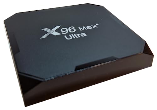 Android 11.0 TV Box X96 Max Plus Ultra Amlogic S905X4 4GB 64GB 2.4G 5G Dual WiFi BT4.0 Unterstützt AV1 H.265 8K HDR Media Player von KoolKardz HiSpeed Storage Solutions