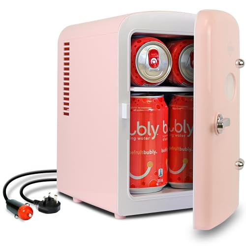 Koolatron Retro-Mini kÃhlschrank 4 Liter 6 Dosen kleiner kühlschrank Kühlschrank für Schlafzimmer,Hautpflege,Lebensmittel Getränke, Kosmetik,Kinder,Zuhause,Auto & Reisen,12 V DC Netzkabel,Rosa Koolatron Retro-Mini kÃhlschrank 4 Liter 6 Dosen kleiner kühlschrank Kühlschrank für Schlafzimmer,Hautpflege,Lebensmittel Getränke, Kosmetik,Kinder,Zuhause,Auto & Reisen,12 V DC Netzkabel,Rosa von Koolatron