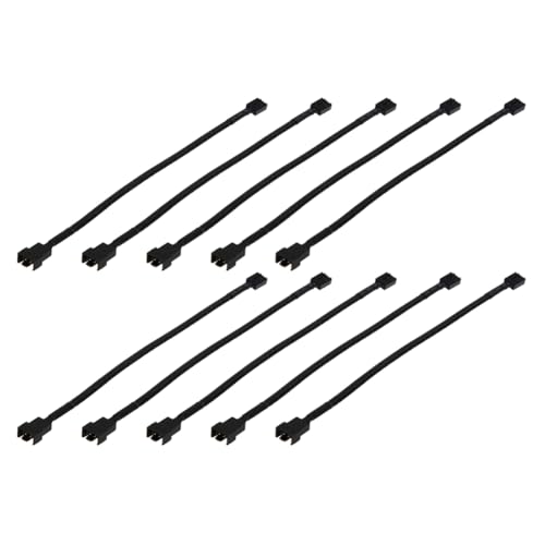 Koolenry 26cm 4PIN Black Hauptplatinenlüfter-Kabel PWM-Lüfter-Kabel für Den Computer-CPU-Kühlsystem Koolenry 26cm 4PIN Black Hauptplatinenlüfter-Kabel PWM-Lüfter-Kabel für Den Computer-CPU-Kühlsystem von Koolenry