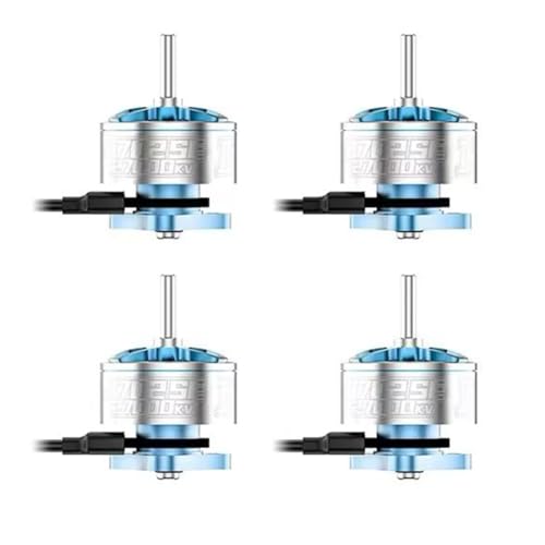 Koolenry 4 Stück 0702SE Bürstenlose Motoren für 65mm FPV Whoop Drohnen 27000KV Hochleistungsbeständig von Koolenry