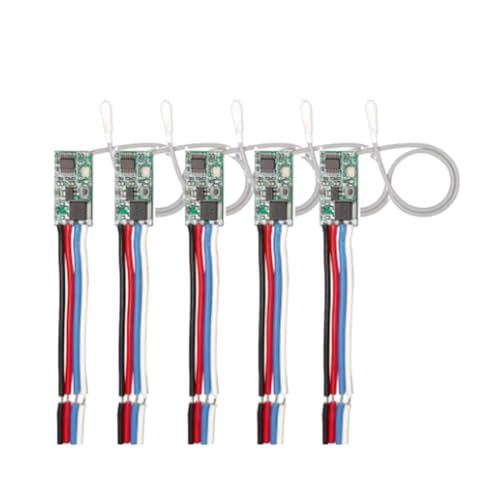Koolenry 433,92 MHz Universal Funk-DC 3,6V-24V Fernbedienungsschalter 1 CH RF Relais-Empfänger LED-Lichtsteuerung DIY-Bausatz Koolenry 433,92 MHz Universal Funk-DC 3,6V-24V Fernbedienungsschalter 1 CH RF Relais-Empfänger LED-Lichtsteuerung DIY-Bausatz von Koolenry