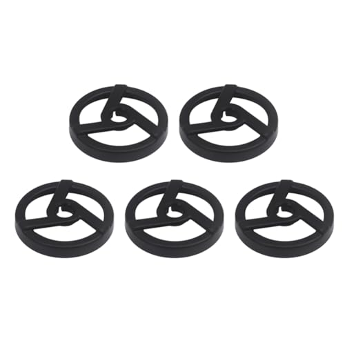 Koolenry 5-Pack-38-Mm-Plattenspieler-Phonograph 45 U/Min-Adapter für 7in Vinyls, Technicas E56D-Serie von Koolenry