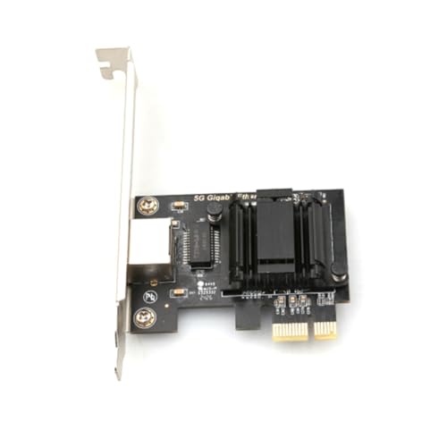 Koolenry 5G PCIe zu RJ45 Netzwerkadapter mit RTL8126B Chip 1000Mbps Gigabit Ethernet LAN-Controller-Adapter für PC/Desktop Win10/11 Koolenry 5G PCIe zu RJ45 Netzwerkadapter mit RTL8126B Chip 1000Mbps Gigabit Ethernet LAN-Controller-Adapter für PC/Desktop Win10/11 von Koolenry