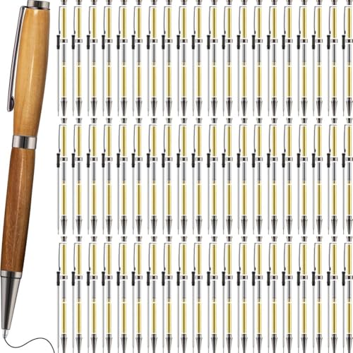 Koolenry 60pcs Twist-Out-Stiftkit für Woodturn 7 mm Schlanker Stift mit Nachfüllpackung Woodturn-Projekte für DIY- Schwarz Koolenry 60pcs Twist-Out-Stiftkit für Woodturn 7 mm Schlanker Stift mit Nachfüllpackung Woodturn-Projekte für DIY- Schwarz von Koolenry