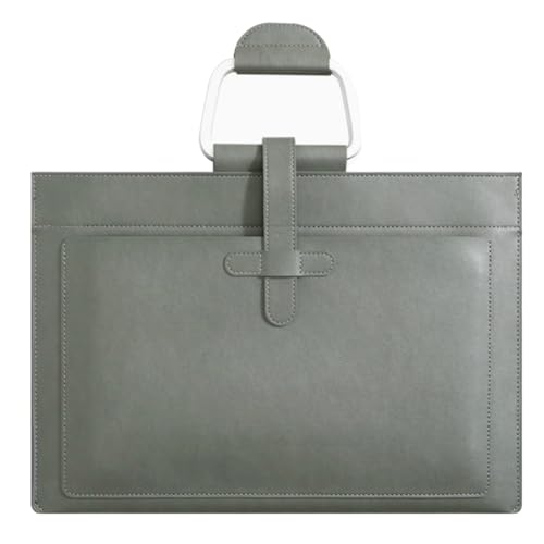 Koolenry A4 Leder Dokumententasche Umschlag Dokumentenhalter Hochwertige PU-Leder Dokumente von Koolenry