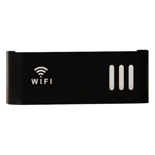 Koolenry An der Wand Montiertes Regal für Kabellosen WLAN-Router, Aufbewahrungsbox, Router-Rack, Kabel-Stromhalterung, Organizer-Box für Wohnzimmer A Koolenry An der Wand Montiertes Regal für Kabellosen WLAN-Router, Aufbewahrungsbox, Router-Rack, Kabel-Stromhalterung, Organizer-Box für Wohnzimmer A von Koolenry