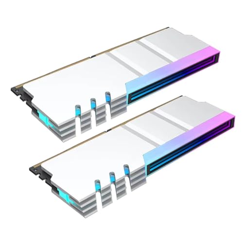Koolenry Arbeitsspeichermodul Kühlkörper 5V 3PIN ARGB AURA Sync PC RGB Bunter RAM-Kühler Koolenry Arbeitsspeichermodul Kühlkörper 5V 3PIN ARGB AURA Sync PC RGB Bunter RAM-Kühler von Koolenry