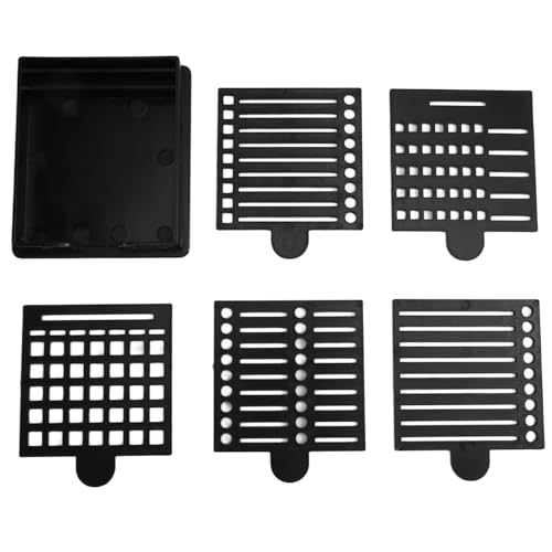 Koolenry Desktop -Notizspender mit Halterungsclip und Schablonenvorlage für 3x3 Selbstklebende Notizzettel Koolenry Desktop -Notizspender mit Halterungsclip und Schablonenvorlage für 3x3 Selbstklebende Notizzettel von Koolenry