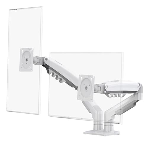 Koolenry F160 Federarm für Monitore 17-27, Doppelmonitorhalterung für Monitore Bis 9 Kg von Koolenry