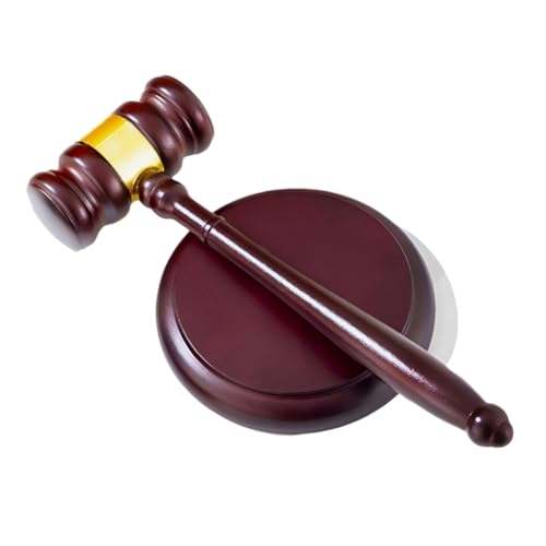 Koolenry Gavel und Klangblock-Set Aus mit Gavel und Klangblock für Anwälte, und Vorstandsvorsitzende Koolenry Gavel und Klangblock-Set Aus mit Gavel und Klangblock für Anwälte, und Vorstandsvorsitzende von Koolenry