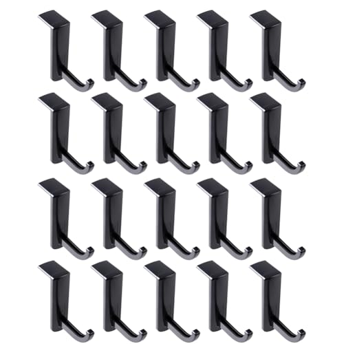 Koolenry Haken-Kopfhörerständer, Headset-Ständer, Computer-Kopfhörer-Aufbewahrungshaken, Büro-Kabel-Organizer, Schwarz von Koolenry