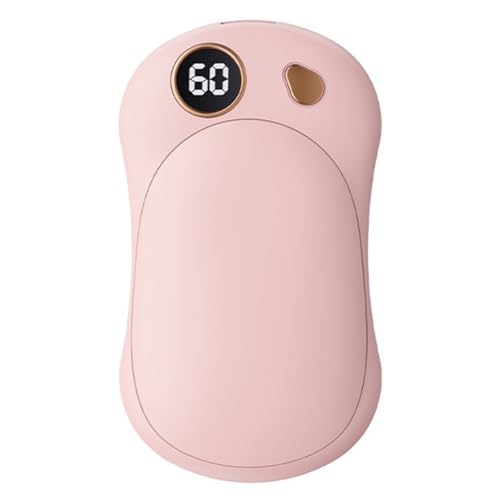 Koolenry Handwärmer 2er-Set Handwärmer Winter Outdoor/Ski/Hiking 3 Wärmestufen Tragbarer Digitalanzeige Pink Koolenry Handwärmer 2er-Set Handwärmer Winter Outdoor/Ski/Hiking 3 Wärmestufen Tragbarer Digitalanzeige Pink von Koolenry