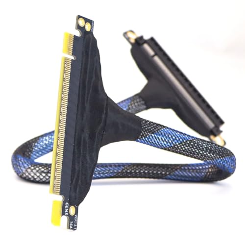 Koolenry High-Speed Lossless PCI-E Gen5 40cm Verlängerungskabel für RTX5090 Grafikkarte X16 Schnittstelle von Koolenry